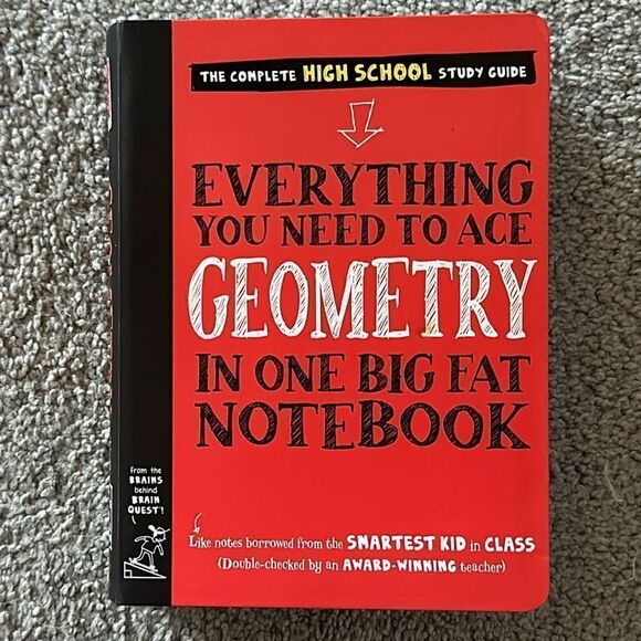 “Everything You Need to Know to Ace Geometry in One Big Fat Notebook” Book - Picture 2 of 5
